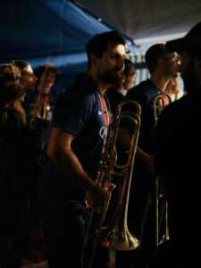 Behind-the-scenes preparation of Thomas Roussel's orchestra at PSG stadium